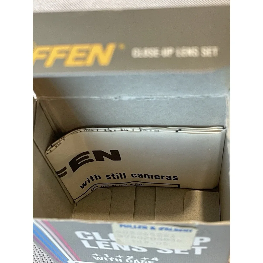 Tiffen Close-Up Lens Set 52 mm +1 +2 +4